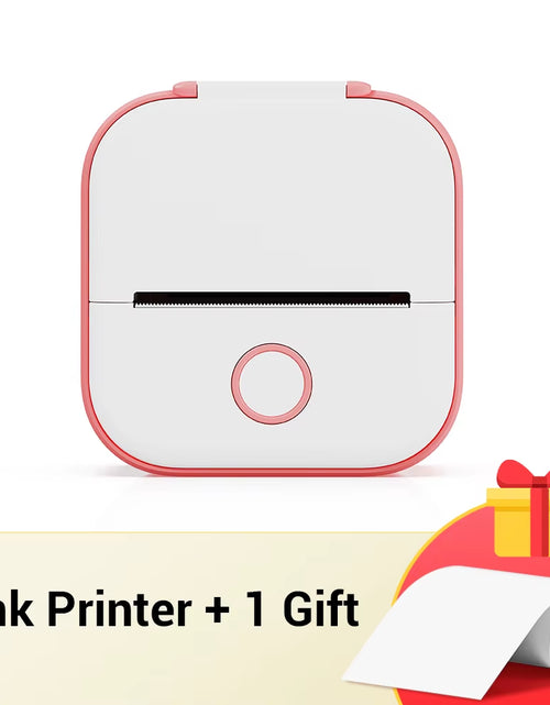 Load image into Gallery viewer, T02 Portable Printer Phomemo Mini Sticker Printer Self-Adhesive Labels Inkless Sticker Printer for Journal, Notes, Photo, DIY
