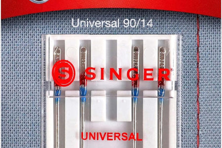4723 Universal Regular Point Sewing Machine Needles, Size 90/14, 4-Count
