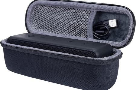 Hard Case Replacement for Anker Soundcore/Soundcore 2 / Motion B Portable Outdoor Sports Bluetooth Speaker (Black)