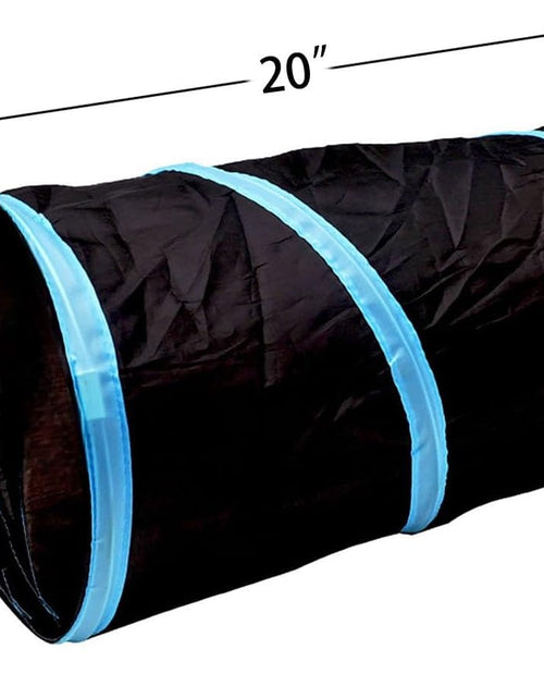 Load image into Gallery viewer, Cat Tunnel for Indoor Cats Interactive, Rabbit Tunnel Toys, Pet Toys Play Tunnels for Cats Kittens Rabbits Puppies Crinkle Collapsible
