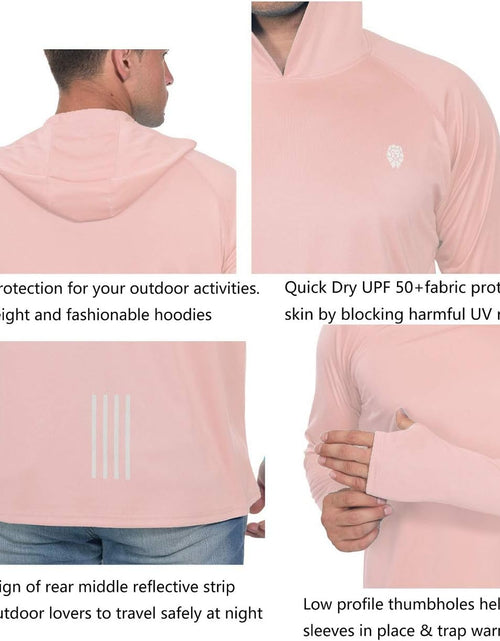 Load image into Gallery viewer, Fishing Shirts for Men Long Sleeve - Sun Protection SPF 50+ UV Tshirt Hoodies
