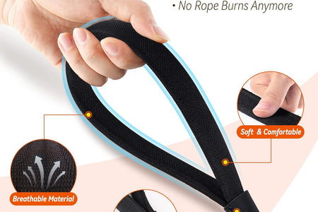 Check Cord Dog Leash Long Lead Training Tracking Line Comfortable Handle Heavy Duty Puppy Rope 10Ft 15Ft 30Ft 50Ft for Small Medium Large Dog