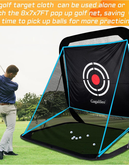 Load image into Gallery viewer, Golf Hitting Net,Golf Training Nets,Golf Net for Indoor,Golf Driving Net,Golf Practice Net,Golf Swing Net with Target Cloth and Carry Bag(Size Optional)
