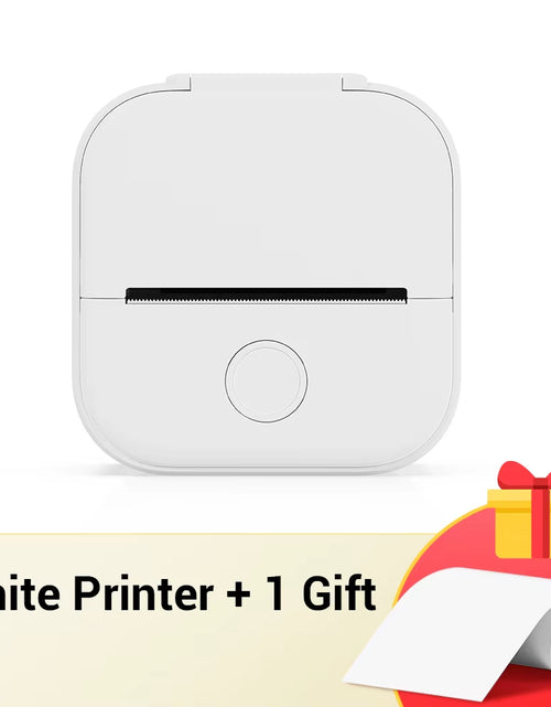 Load image into Gallery viewer, T02 Portable Printer Phomemo Mini Sticker Printer Self-Adhesive Labels Inkless Sticker Printer for Journal, Notes, Photo, DIY
