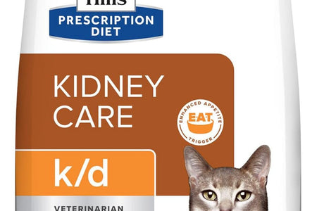 K/D Kidney Care Ocean Fish Dry Cat Food, Veterinary Diet, 4 Lb. Bag