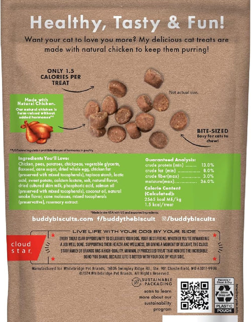 Load image into Gallery viewer, Grain Free Cat Treats, Soft &amp; Chewy, No Added Gluten, Wheat, Corn or Soy
