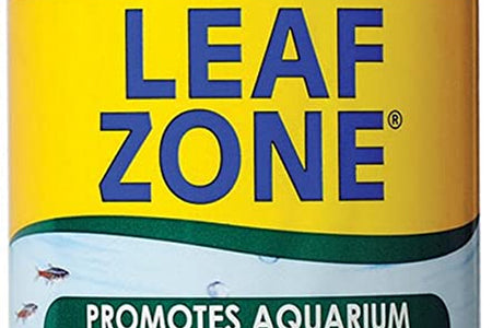 LEAF ZONE Freshwater Aquarium Plant Fertilizer 18-Ounce Bottle White